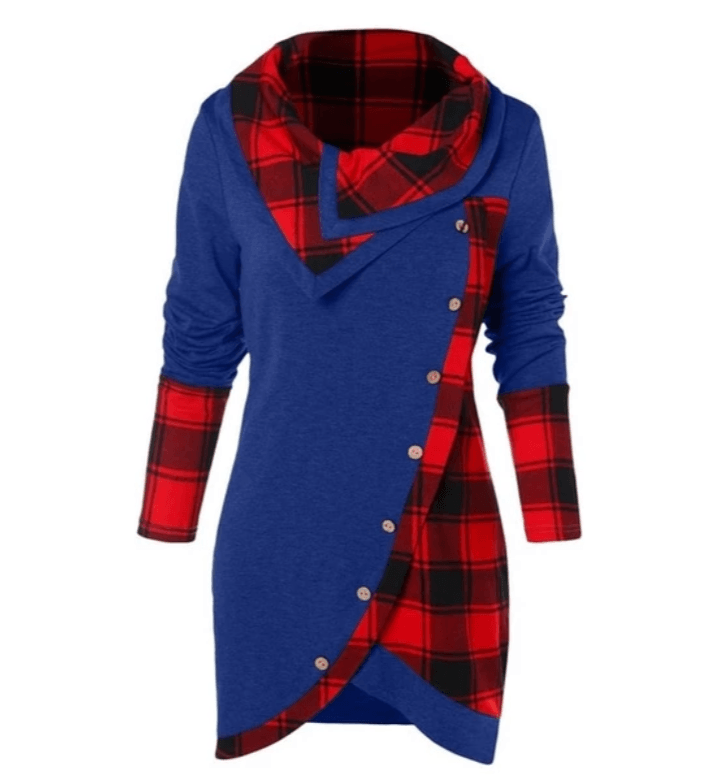 European And American Hot New High-neck Tops - Mubimart