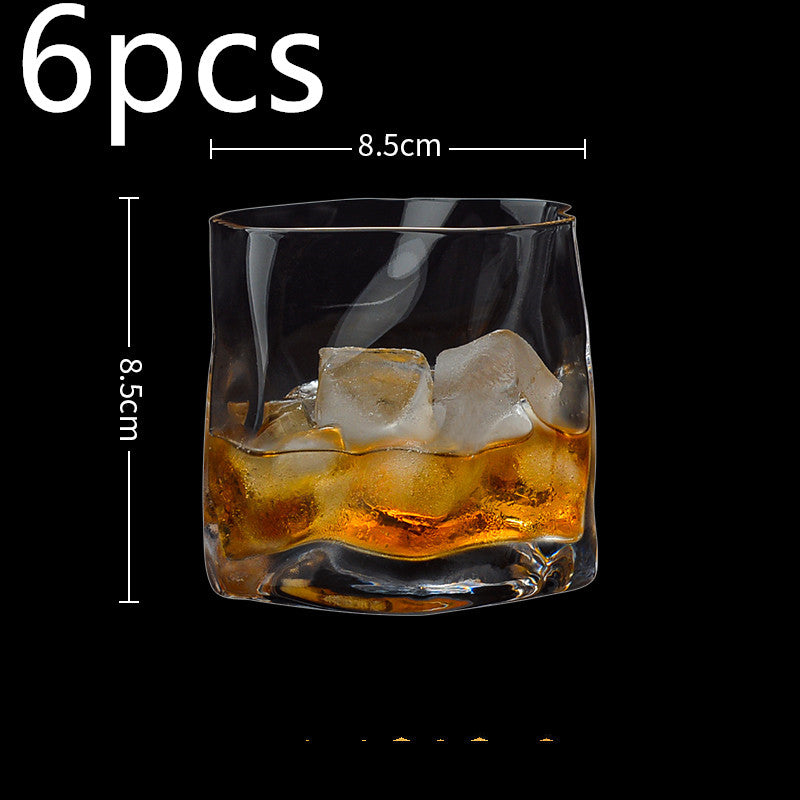 European Crystal Glass Whiskey Glass - Mubimart -  