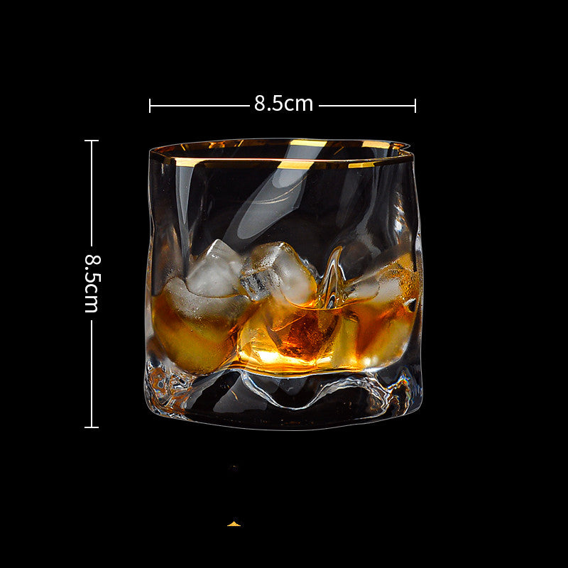 European Crystal Glass Whiskey Glass - Mubimart -  