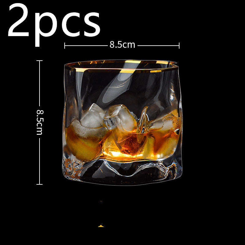 European Crystal Glass Whiskey Glass - Mubimart -  