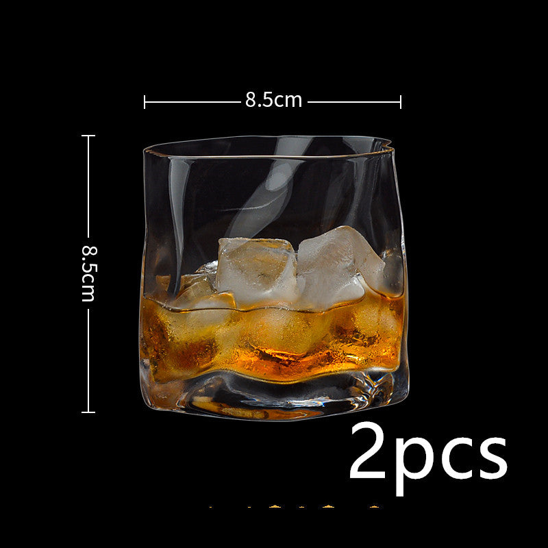 European Crystal Glass Whiskey Glass - Mubimart -  