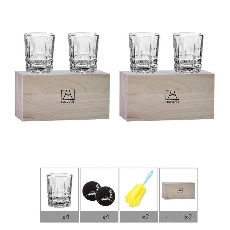 European Style Crystal Creative Glass Water Cup - Mubimart