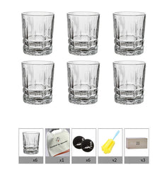 European Style Crystal Creative Glass Water Cup - Mubimart -  