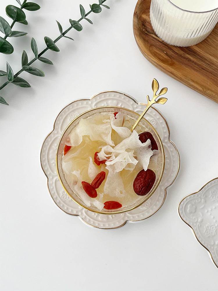 Exquisite Small Fruit Bowl Crystal Glass Sugar Water Bowl - Mubimart