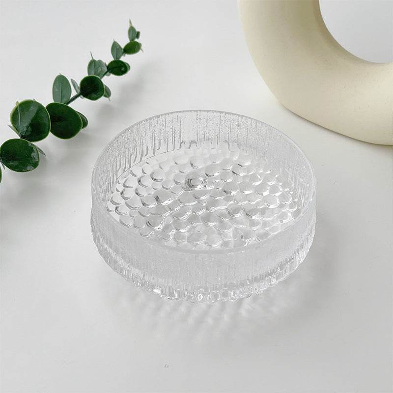 Exquisite Small Fruit Bowl Crystal Glass Sugar Water Bowl - Mubimart