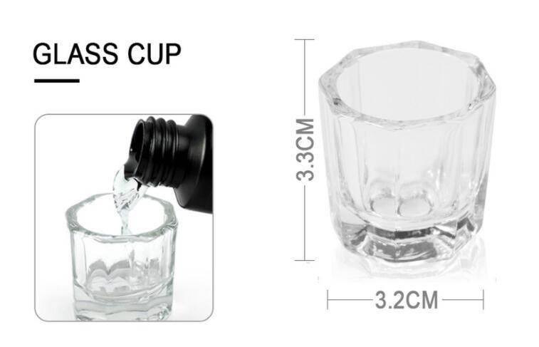 Extend Nail Art Crystal Powder Liquid Set - Mubimart