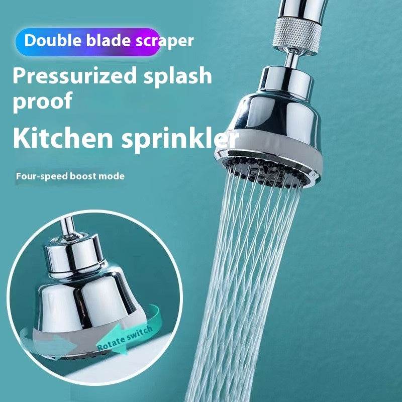 Extender Universal Rotation Supercharged Shower Water Faucet - Mubimart