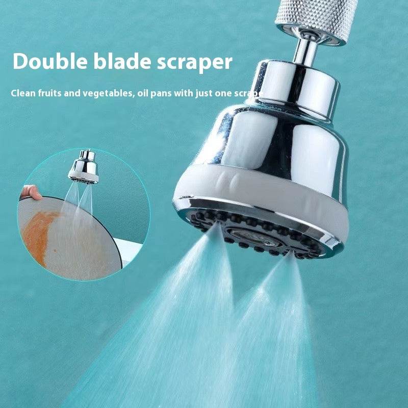 Extender Universal Rotation Supercharged Shower Water Faucet - Mubimart