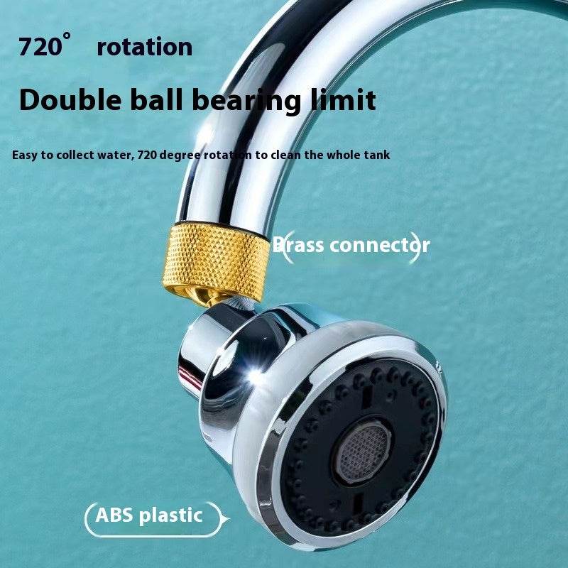 Extender Universal Rotation Supercharged Shower Water Faucet - Mubimart