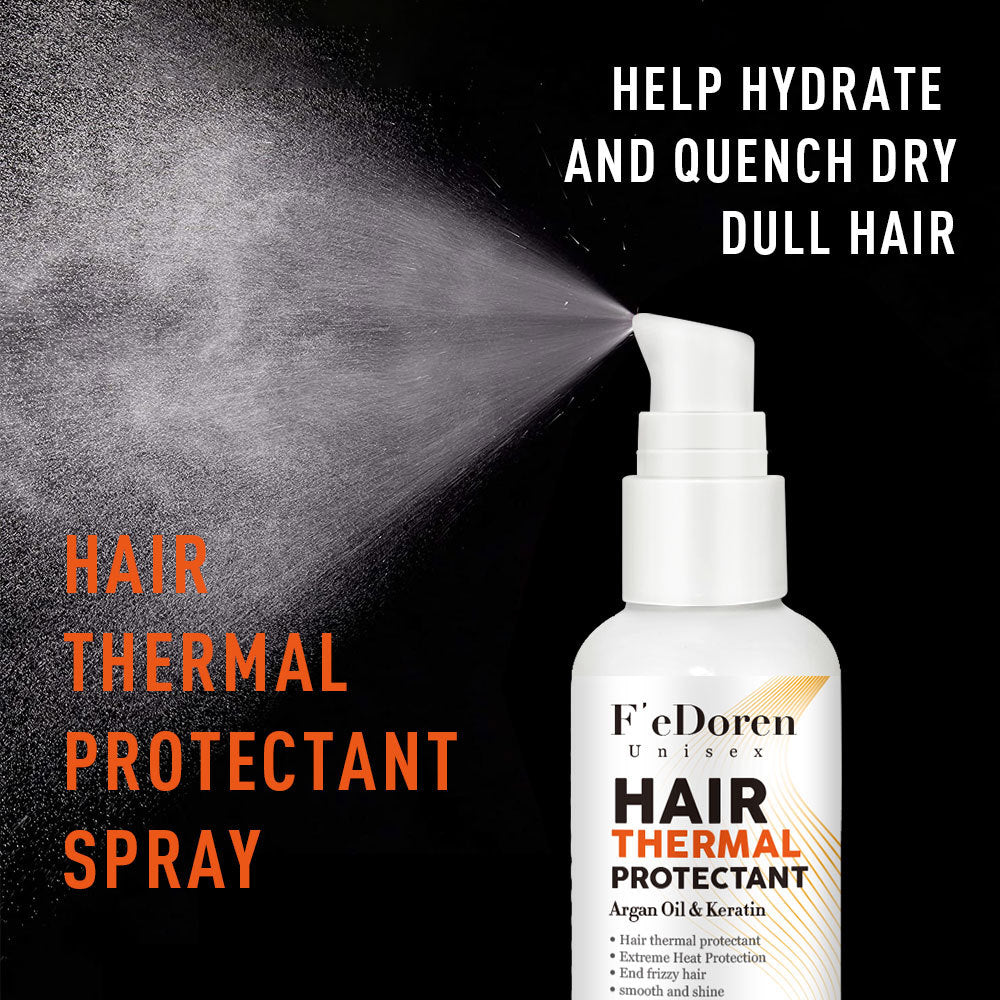 Extreme Heat Protection Spray Hair Mask - Mubimart -  