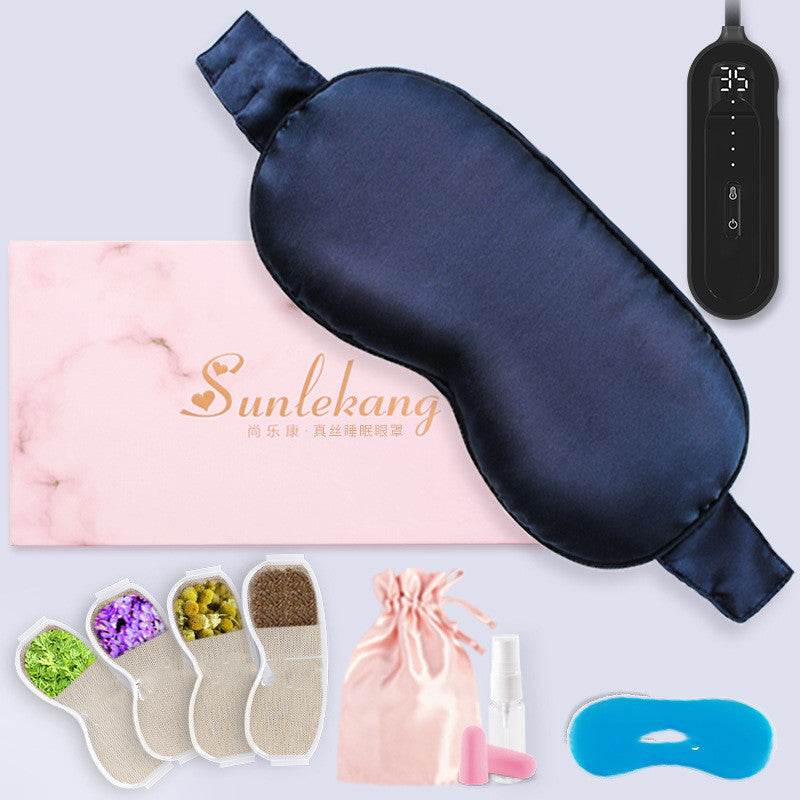 Eye Mask, Steam Eye Mask, Hot Compress Eye Mask, Rechargeable - Mubimart