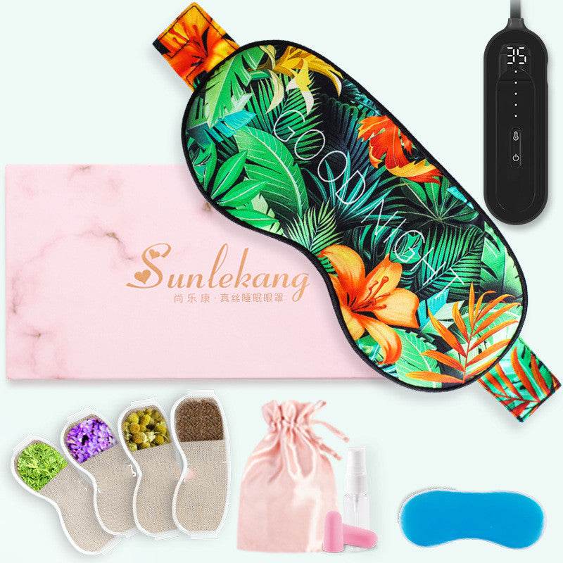 Eye Mask, Steam Eye Mask, Hot Compress Eye Mask, Rechargeable - Mubimart