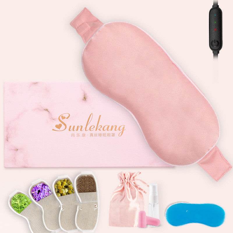 Eye Mask, Steam Eye Mask, Hot Compress Eye Mask, Rechargeable - Mubimart
