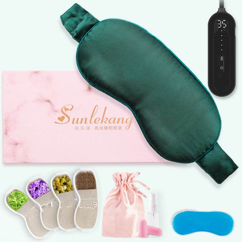 Eye Mask, Steam Eye Mask, Hot Compress Eye Mask, Rechargeable - Mubimart