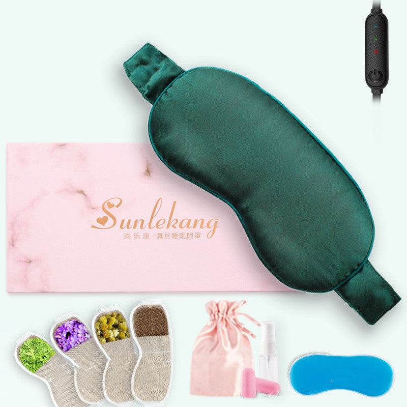Eye Mask, Steam Eye Mask, Hot Compress Eye Mask, Rechargeable - Mubimart