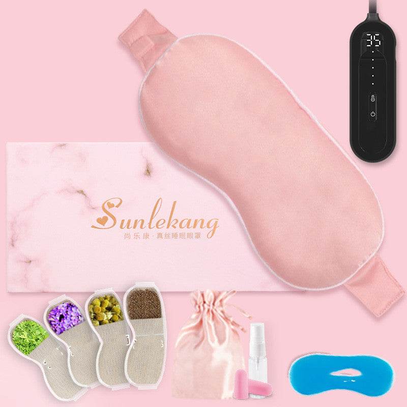 Eye Mask, Steam Eye Mask, Hot Compress Eye Mask, Rechargeable - Mubimart