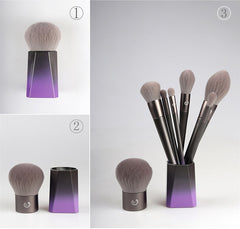 Eye and Face Loose Powder High Gloss Blush Smudge Makeup Brush Set - Mubimart -  