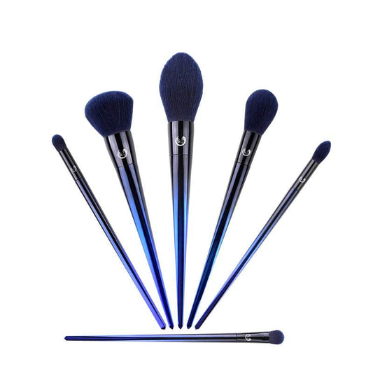 Eye and Face Loose Powder High Gloss Blush Smudge Makeup Brush Set - Mubimart