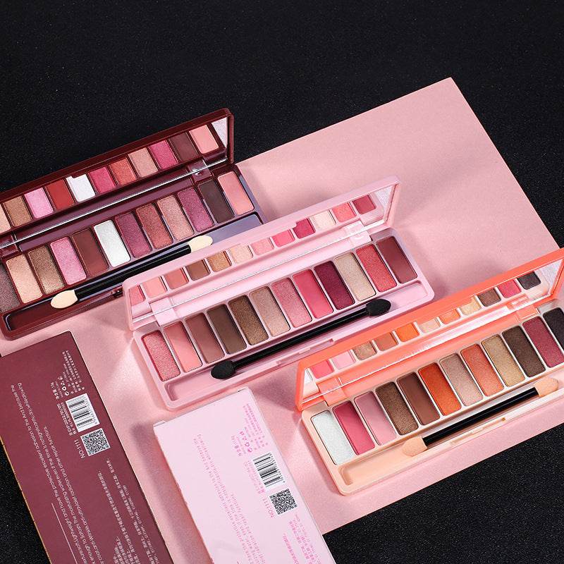 Eyeshadow Palette Beauty Net Red Same Eyeshadow Liquid - Mubimart