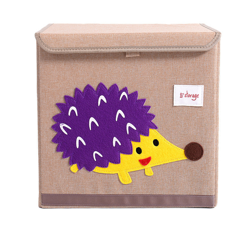 Fabric Children's Folding Toy Storage Box - Mubimart -  