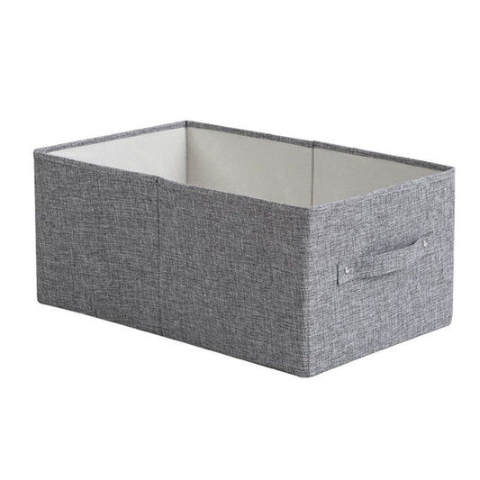 Fabric Drawer Type Desktop Basket Without Lid - Mubimart