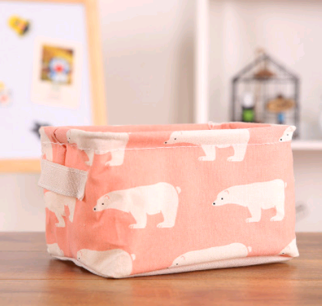 Fabric Storage Basket - Mubimart -  