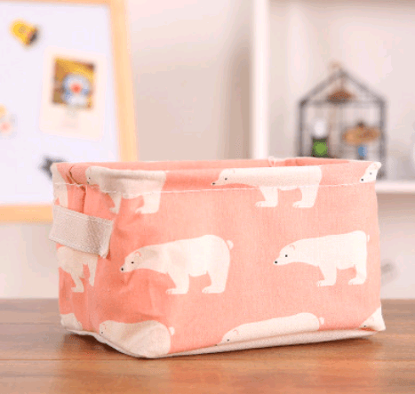 Fabric Storage Basket - Mubimart