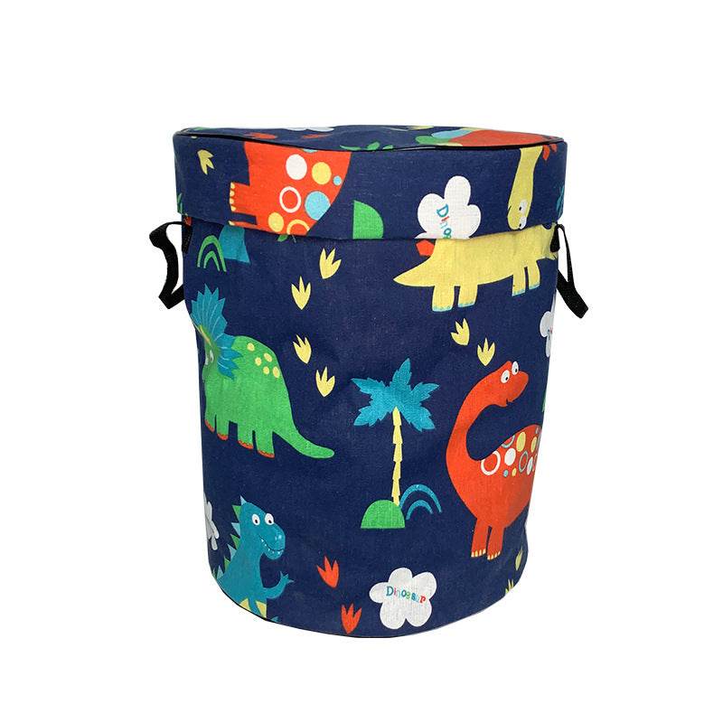 Fabric Storage Box Large Canvas Toy Storage Bag - Mubimart