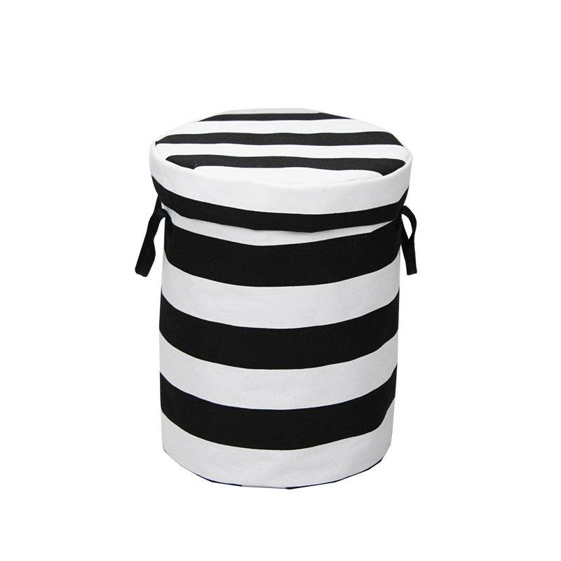 Fabric Storage Box Large Canvas Toy Storage Bag - Mubimart