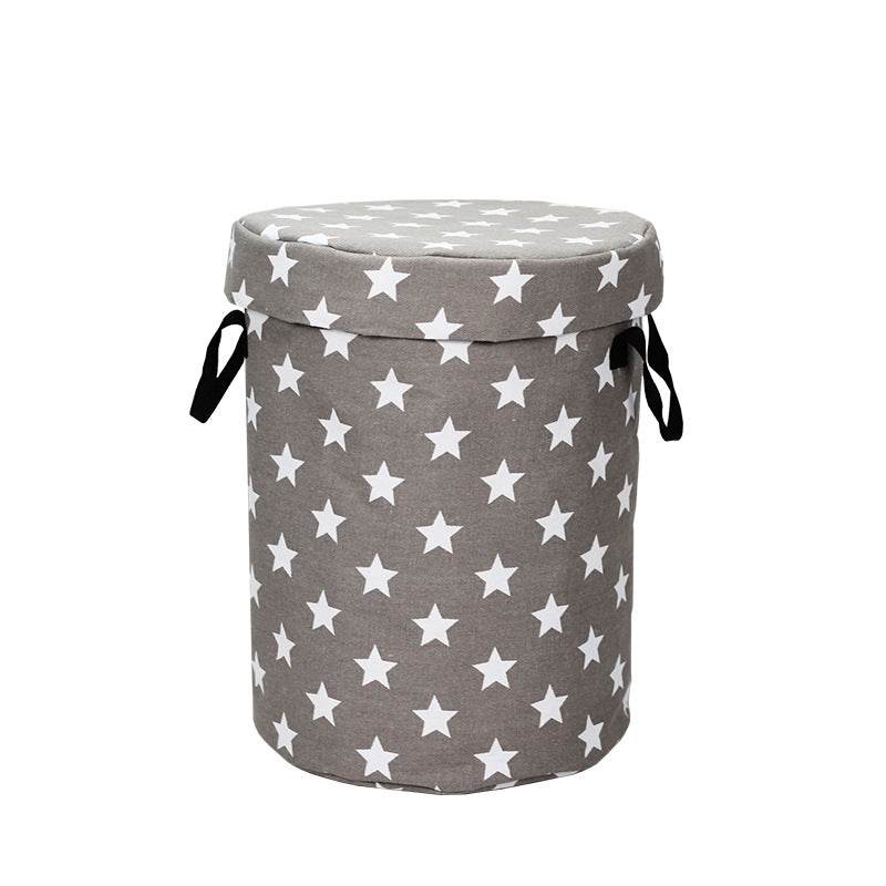 Fabric Storage Box Large Canvas Toy Storage Bag - Mubimart