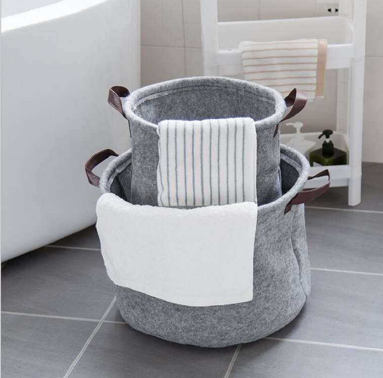 Fabric sundry storage basket - Mubimart -  