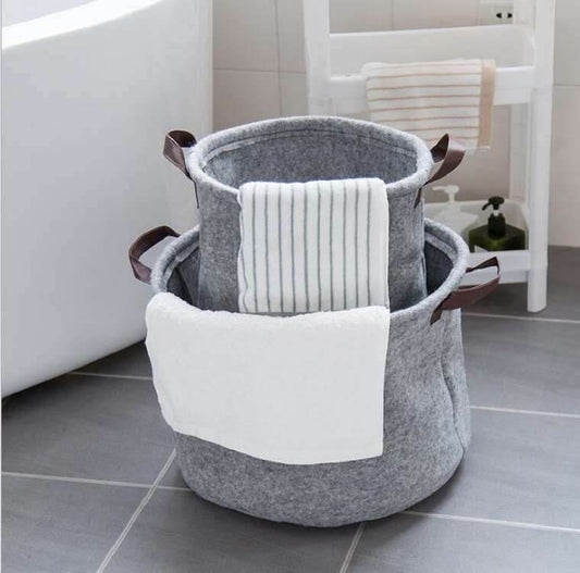 Fabric sundry storage basket - Mubimart
