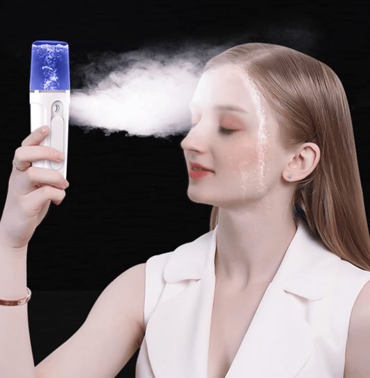 Facial Moisturizing Facial Beauty Apparatus With USB Charging Battery Bank - Mubimart