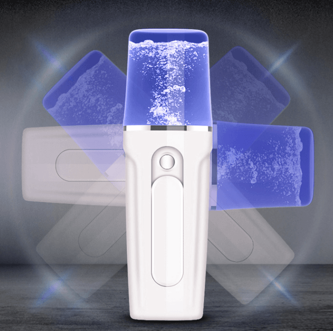 Facial Moisturizing Facial Beauty Apparatus With USB Charging Battery Bank - Mubimart