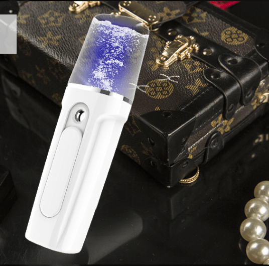 Facial Moisturizing Facial Beauty Apparatus With USB Charging Battery Bank - Mubimart