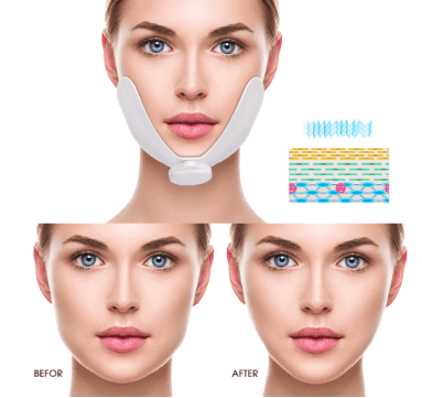 Facial Slimming Massager Women V Shape Facial Lifting Device - Mubimart