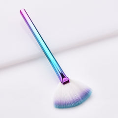 Fan Makeup Brush - Mubimart -  