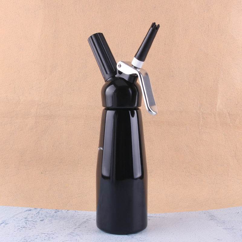 Fancy Coffee Aluminum Cream Gun Milk Frother 0.5Lto1L Cream Froth Milk Frother - Mubimart