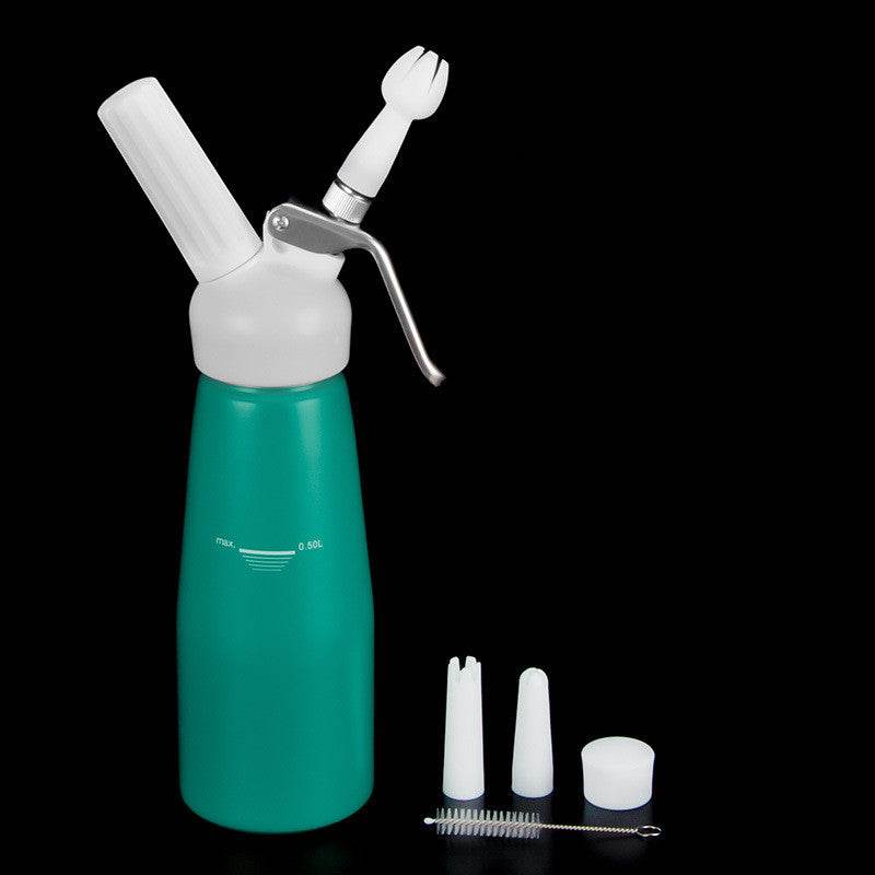Fancy Coffee Aluminum Cream Gun Milk Frother 0.5Lto1L Cream Froth Milk Frother - Mubimart