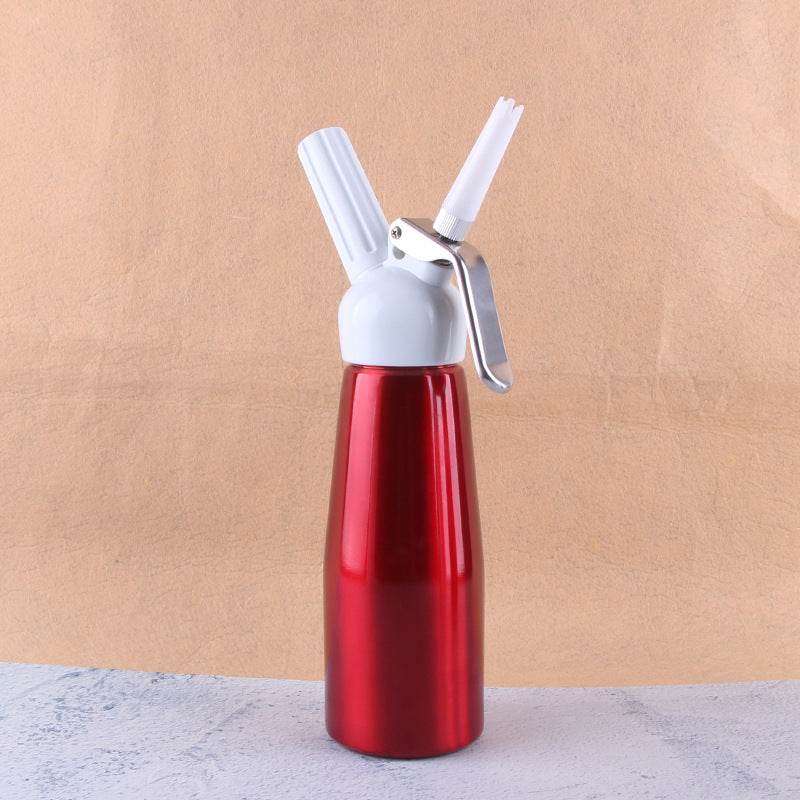 Fancy Coffee Aluminum Cream Gun Milk Frother 0.5Lto1L Cream Froth Milk Frother - Mubimart