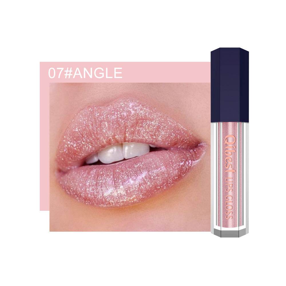 Fancy Pearlescent Diamond Non-stick Lip Glaze - Mubimart