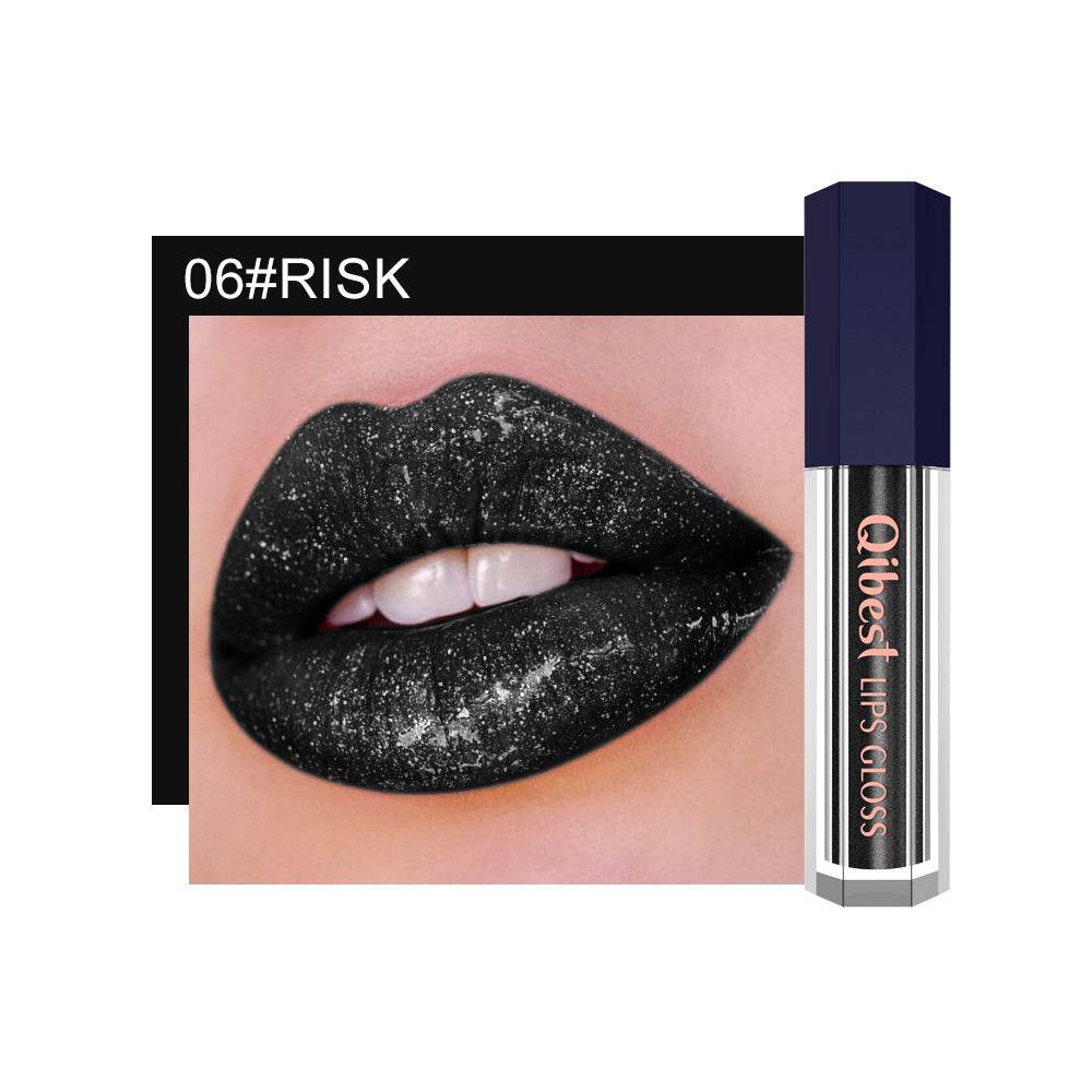 Fancy Pearlescent Diamond Non-stick Lip Glaze - Mubimart