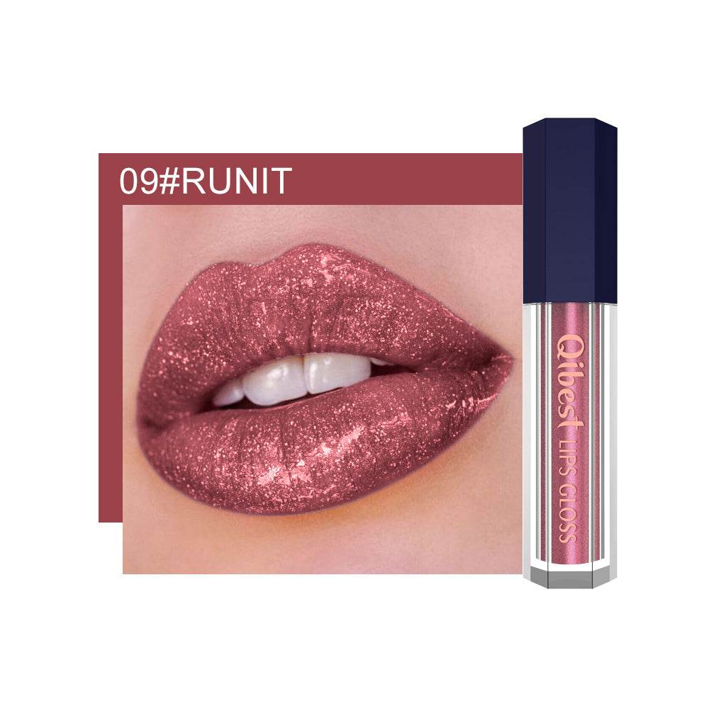 Fancy Pearlescent Diamond Non-stick Lip Glaze - Mubimart