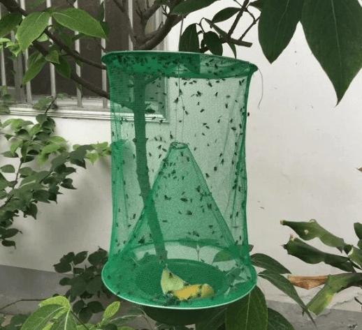 Farm park community hand-suspended room outdoor green fly trap cage fly cage - Mubimart