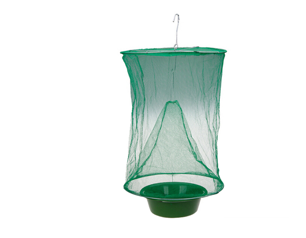 Farm park community hand-suspended room outdoor green fly trap cage fly cage - Mubimart -  