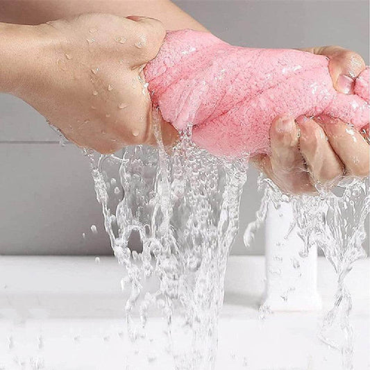 Fashion Hair Drying Towel Shower Cap - Mubimart