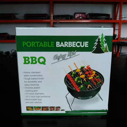 Fashion Personality Outdoor Stainless Steel Barbecue Grill - Mubimart