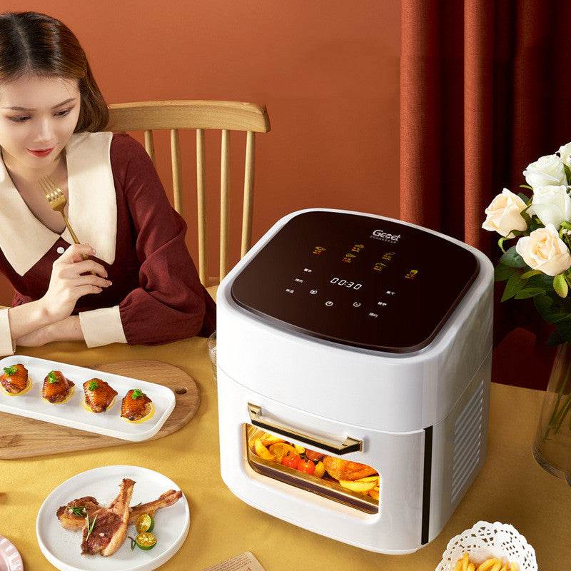 Fashion Personality Stainless Steel Air Fryer - Mubimart
