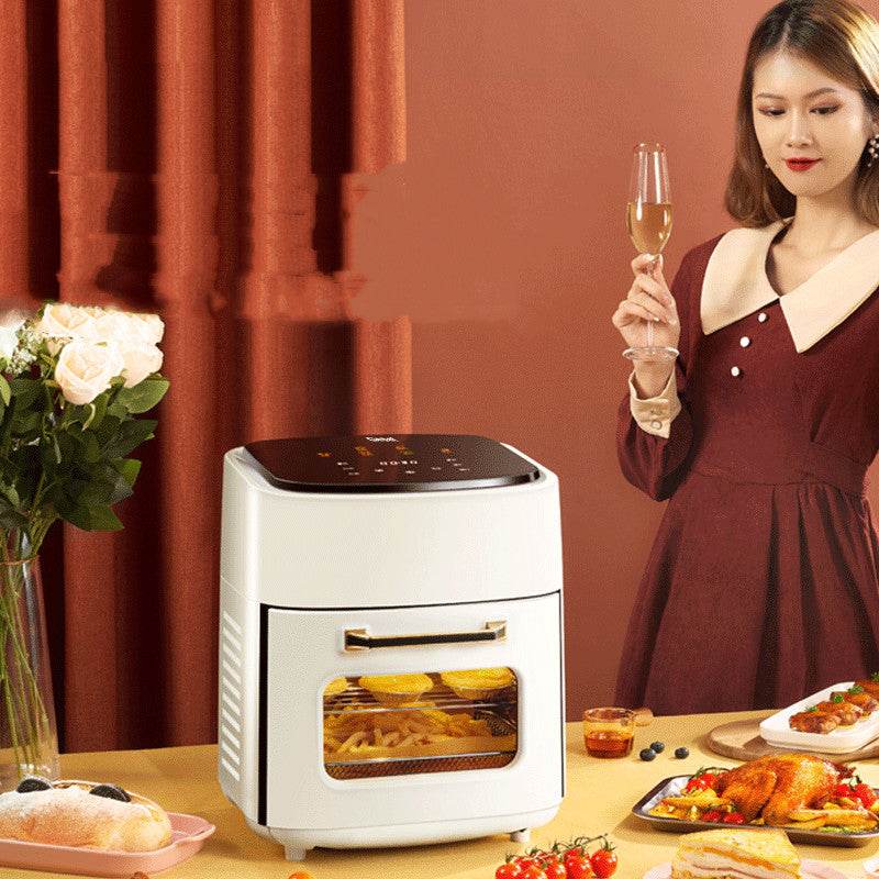 Fashion Personality Stainless Steel Air Fryer - Mubimart