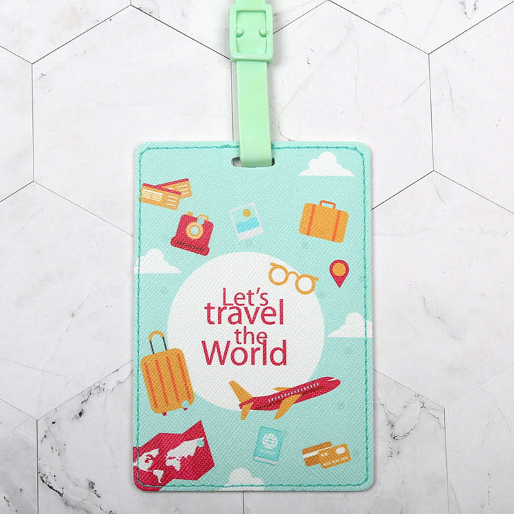 Fashion Personalized Trolley Bag Luggage Tag - Mubimart -  